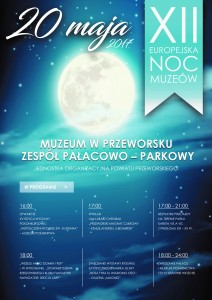 NOC MUZEUM 2017 plakat