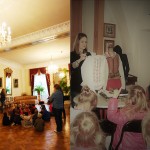 Lekcja muzealna w  Sali balowej Pałacu Lubomriskich